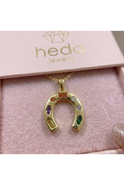Heda Jewelry Horseshoe Necklace - Steel Bohemian Horseshoe Necklace