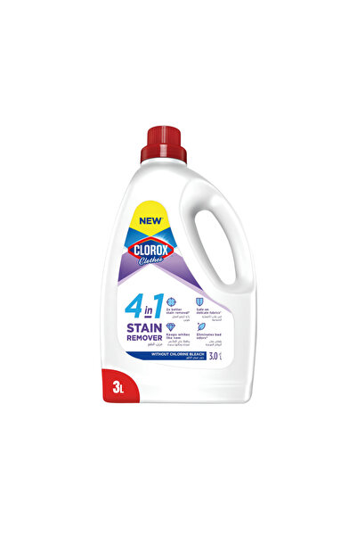 Clorox كلوركس لإزالة البقع عن الملابس البيضاء – 3 لتر | شركة كلوركس