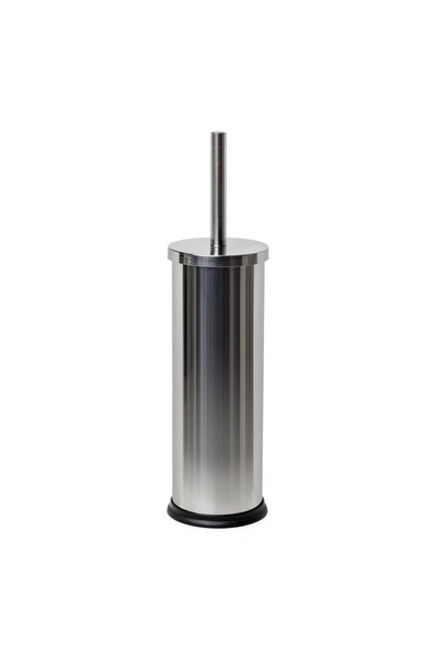 OEM Tatay S4460200 toilet brush, metal, gray finish, 38.5 x 10.2 x 10.2 cm