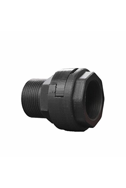 OEM Italtecnica half-dutch straight fitting, plastic, FI - FE, 1"