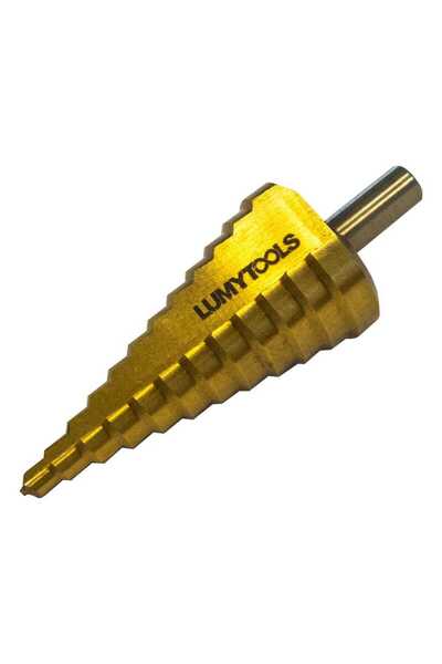 OEM Burghiu pentru metal, in 12 trepte, Lumytools LT21846, 6 - 38 mm