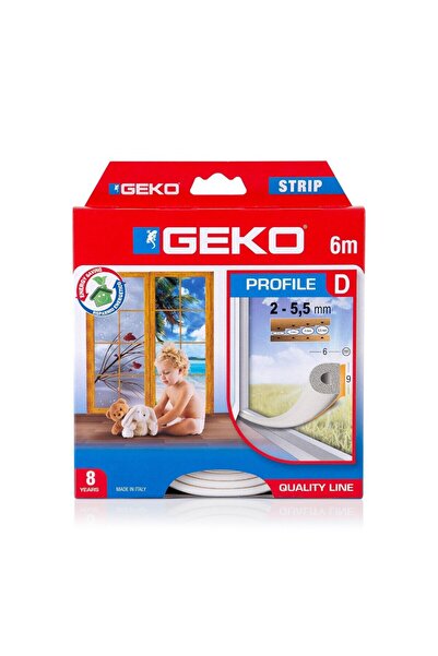OEM Garnitura adeziva pentru izolare termica, Geko Strip, EPDM expandat, alb,...