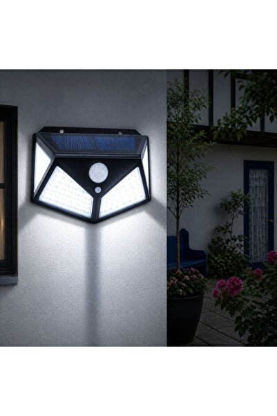 OEM Hoff LED solar lamp, 4 W, 280 lm, cold light, with motion sensor, 3 light...