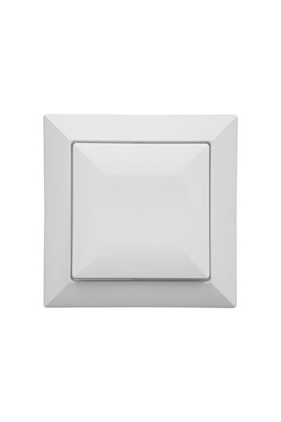 OEM Intrerupator simplu iluminat Abex Perla WP-1P/S, incastrat, alb
