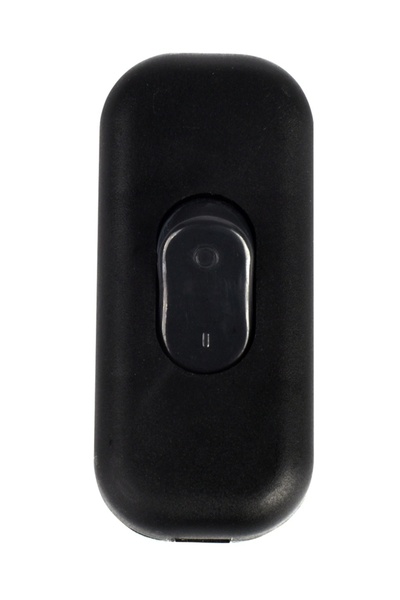 OEM Hoff Line wire switch, 2A, 250V, black