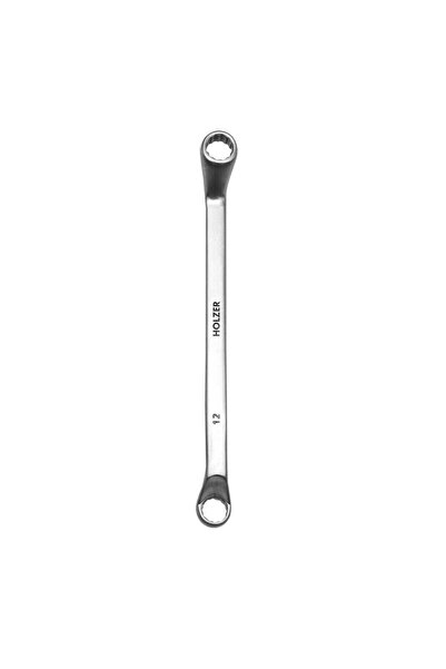 OEM Double ring spanner, angled, Holzer, 12 x 13 mm