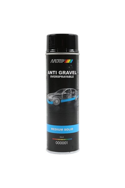 OEM Solutie auto, antifonare, neagra, 001 Motip, 500 ml