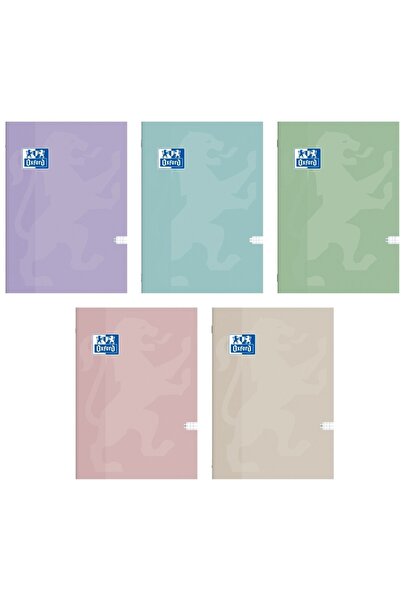 Oxford Caiet A4, 60 file, coperta plastic, patratele, motiv Touch Trend, dive...