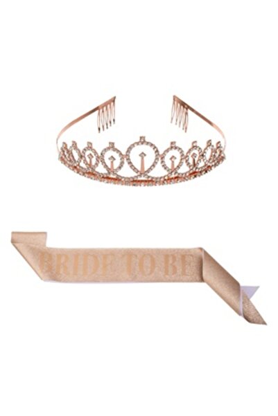 OEM Set Panglica & Tiara Roz Aurie "Bride to Be"