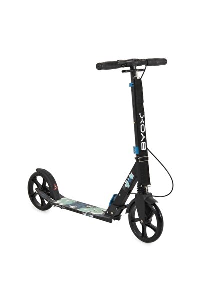 byox Скутер Spooky Blue, 8+ години, Алуминий, PU 200 мм, ABEC-7, Амортисьор, ...