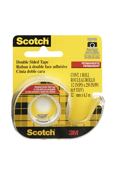 MC Micostore Dispenser cu banda dublu adeziva 12mm*6.3m scotch 3m