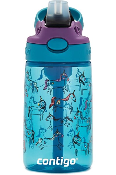 Contigo زجاجة مياه مزودة بماصة وسهلة التنظيف للأطفال من كونتيجو، خالية من BPA...