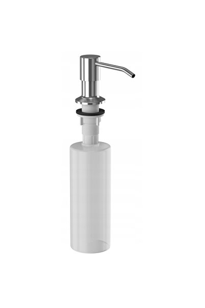 Granitan Dozator Sapun Lichid Granitan, Argintiu, 400 ml, pentru Chiuveta, Va...