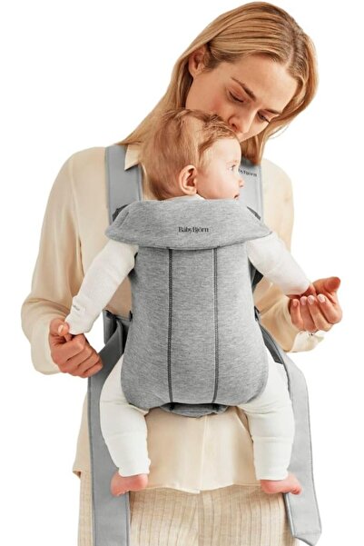 BabyBjörn شنطة حمالة أطفال صغيرة شبكية ثلاثية الأبعاد من بيبي بورن، بينك داستي
