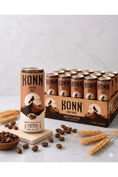 KONN Karton of Ken Dark Malt Coffee Drink 250 ml 24 Packs