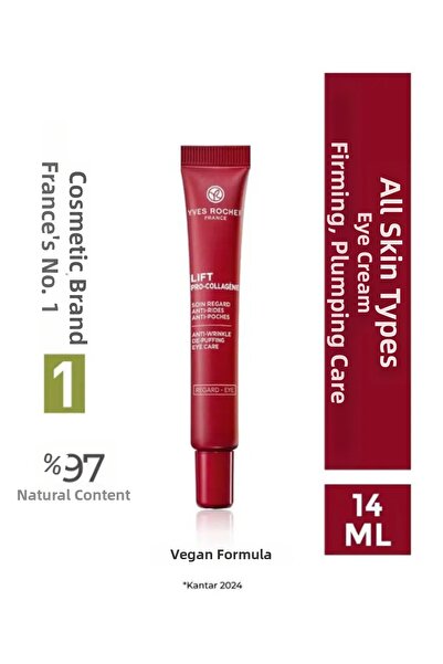 Yves Rocher Lift Effect Eye Contour Care Cream with Collagen and Hyaluronic Acid