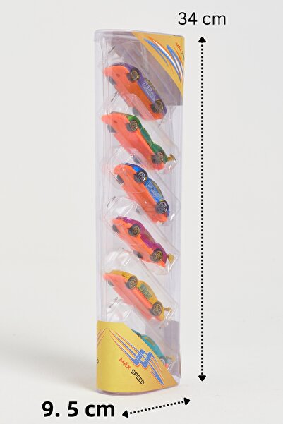 Zadem Store Fast Racers: 6-Pack Modified Design Toy Car Series