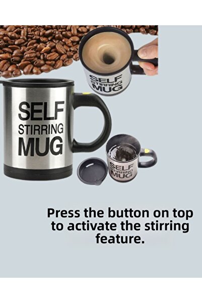 Sepetink Thermos Mug with Quick Mixing for Powder Drinks