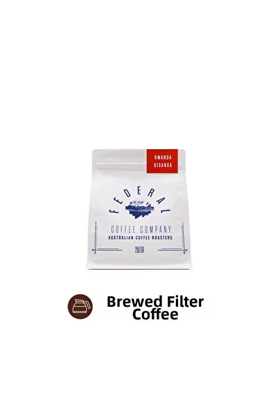 FEDERAL COFFEE COMPANY Rwanda Gisanga (Ground Filter Coffee) 250Gr