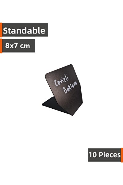 Şeffaf Etiket Etichetă din PVC pentru tablă, neagră, ștergabilă, etichetă pen...