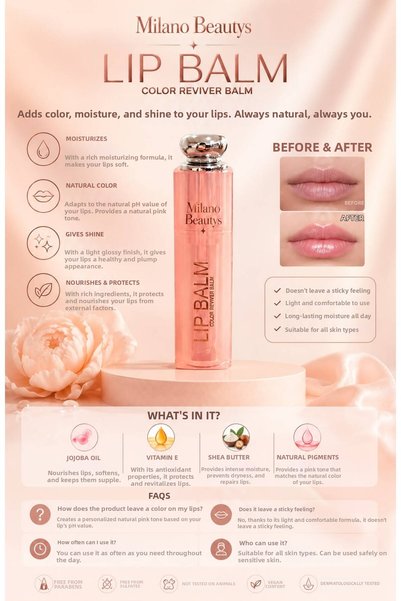 MİLANO BEAUTYS Natural Color-Enhancing Moisturizer