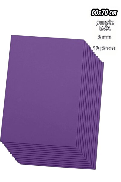 SEYFİKİRTASİYE 50x70 cm purple eva 2 mm 10 pieces