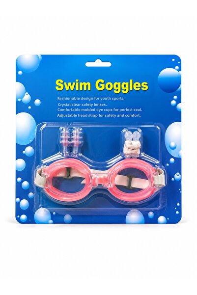 shopExxtra Children's Swimming Goggles Adjustable Pool and Sea Goggles Leak-P...
