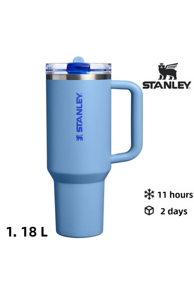 Stanley كوب كينشر بروتور فليب مع ماصة، ترمس 1.18 لتر مع ماصة، قارورة ماتارا SAX