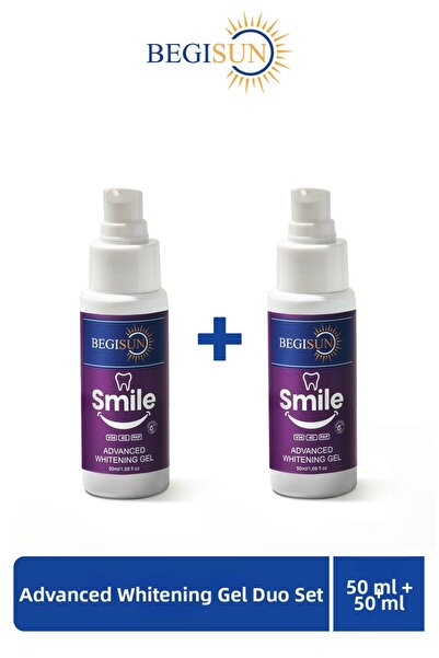 BEGISUN Smile Advanced Teeth Whitening Gel Set of 2 50 ml + 50 ml
