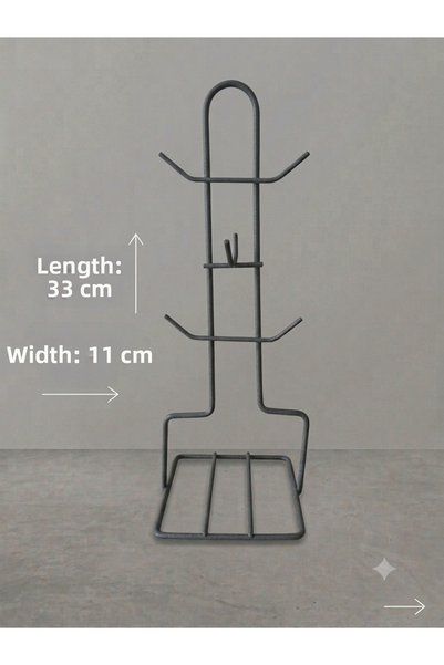 bereka Cup Hanger, Plate Hanger, Table Top, Countertop, Cabinet Coffee Cup Hanger