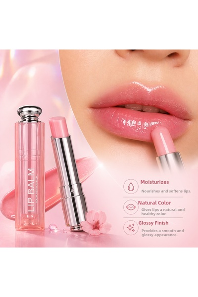 MAQYA KOZMETİK 2-Pack Professional Set of 4 Highlighter Palettes & Color-Enhancing Lip Balm Set – Illuminating Face Palette and Moisturizing Lip Balm Makeup Set