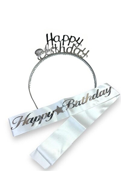Empressco Colorful Birthday Crown and Sash Set, Celebration Elegance
