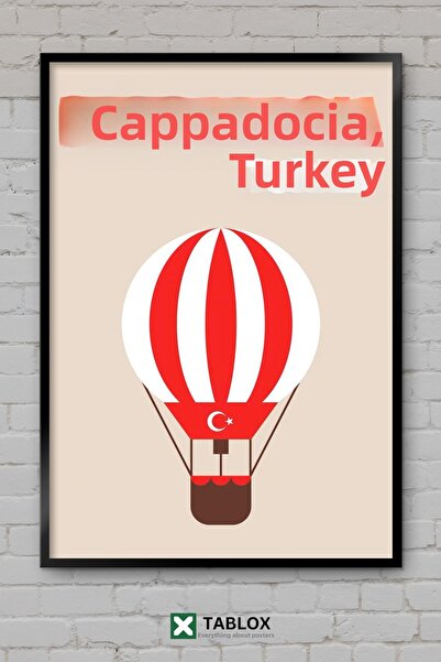 TABLOX Kappadocia City Estetic Peribacaları Turcia Balon Tablou decorativ din...