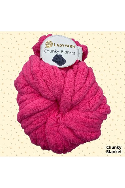 Lady Yarn Chunky Blanket 1008 Pink