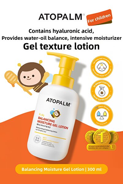 Atopalm Moisturizing Gellotion Balancing Moisture Gel Lotion Kids That Provid...