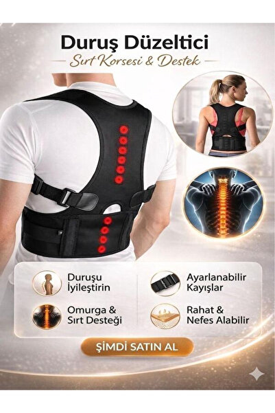 Ankaflex Corset pentru postură verticală magnetică Exp Corset medical pentru ...