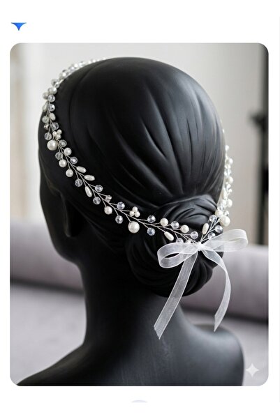 Yeşil Atölye Αξεσουάρ νυφικό καπέλο και τουρμπάν με πέτρες και πέτρες - για γ...