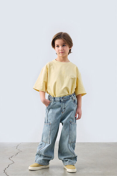 Marvy Molly Kargo Cepli Denim Pantolon