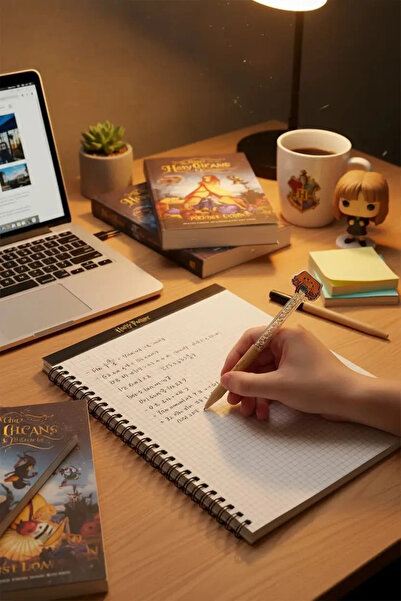 Miniso Harry Potter Lisanslı Canavar Kitap Metal Figürlü Kristal Taşlı Tükenm...