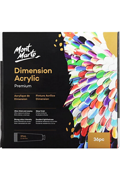 Mont Marte Premium Dimension Akrilik Boya Seti 36 x 37ml