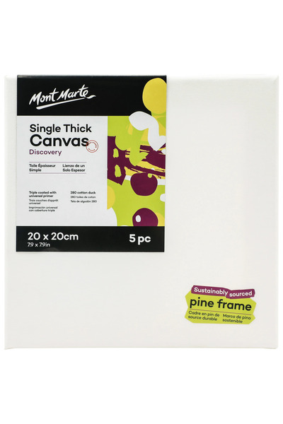 Mont Marte Tuval S.T. 20x20 cm 5'li Paket