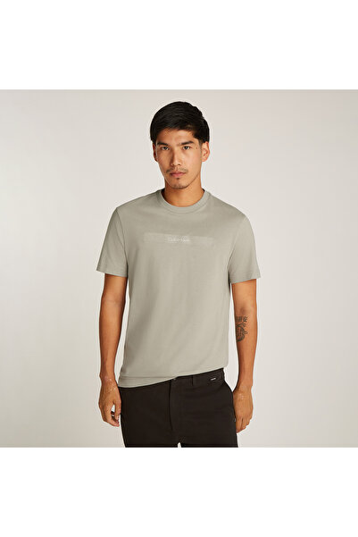 Calvin Klein Erkek Bej T-Shirt