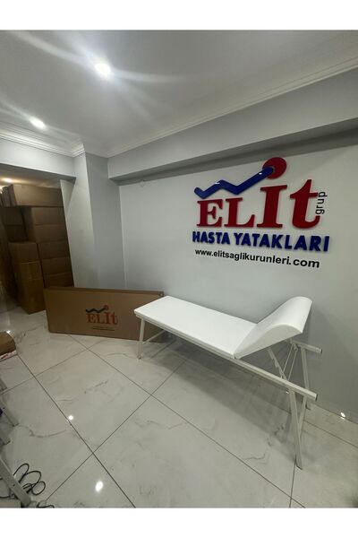 Genel Markalar ELİT - Muayene Masası - Katlanır Muayene Masası - Hasta Sedyesi-Kuaför Güzellik Merkezi lüx muayene masası