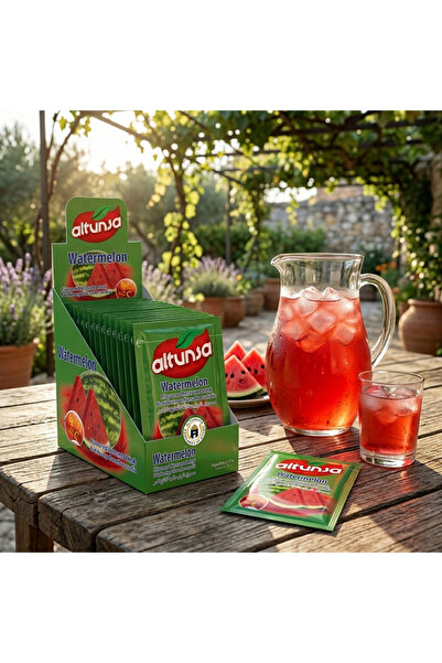 Altunsa Karpuz Aromalı Soğuk Toz Içecek 9 gr X 24 Adet