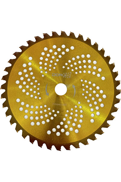 Doruk Deliksiz Elmas Bıçak Daire Testere 40 Diş 255 mm Sarı