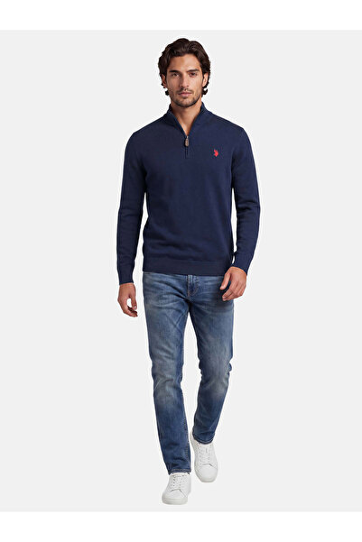 U.S. Polo Assn. Herren Pullover Half Zip P-010