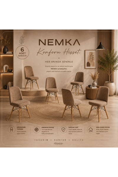 florit mobilya masamıza buyurun 6 Adet Mutfak, Salon, Balkon, Bahçe ve Yemek ...
