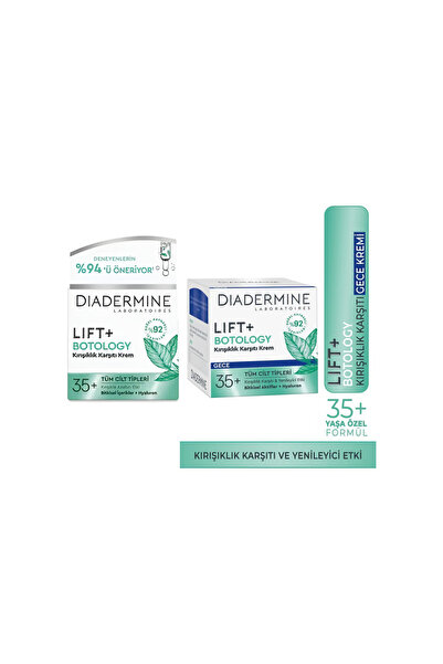 Diadermine Lift+ Botology Kırışık K. Gündüz + Gece Kremi 50+50 Ml
