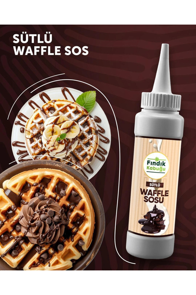 Fındık Kabuğu Sütlü Waffle Sos 330 gr