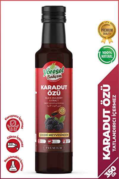Yöresel Bahçem Karadut Özü